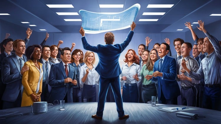 Read more about the article The Leadership Blueprint: Navigate Change and Inspire Teams