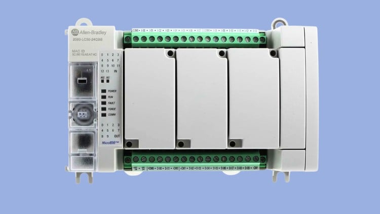 Allen Bradley Micro850 PLC with IIoT