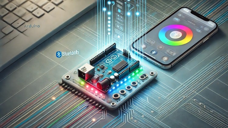 Read more about the article Arduino Multicolor RGB LED Lamp Controlled Using Bluetooth
