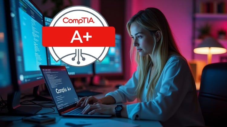 CompTIA A+ (220-1102) Core 2: Exam Prep & Practice Tests
