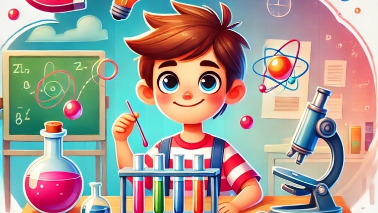 The Magic in Science (Experiments for School Children)