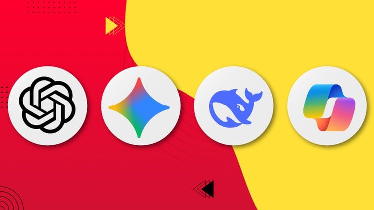 Generative AI Mastery: ChatGPT, Gemini, DeepSeek and Copilot