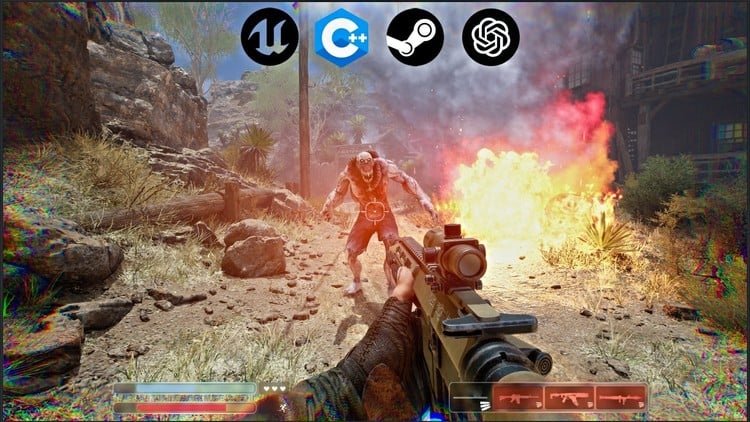 C++ Unreal Engine + Ai Tools: Idea To Steam Release Game Dev