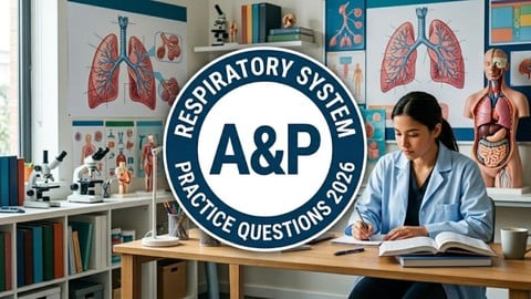 Respiratory System Anatomy & Physiology Practice Exams 2026