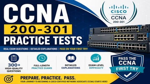 CCNA Practice Tests 2026 | 500+ Questions & Explanations