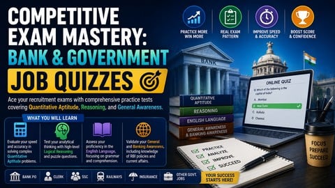 Competitive Exam Mastery: Bank & Government Job Quizzes