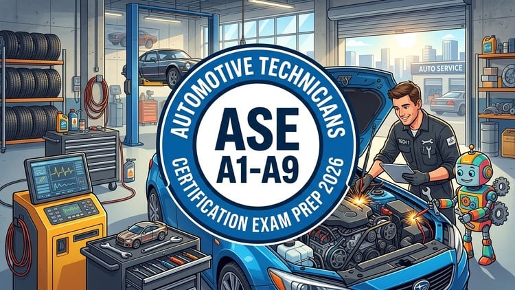 ASE A1-A9 & Advanced Specialty (2026) Exam Prep