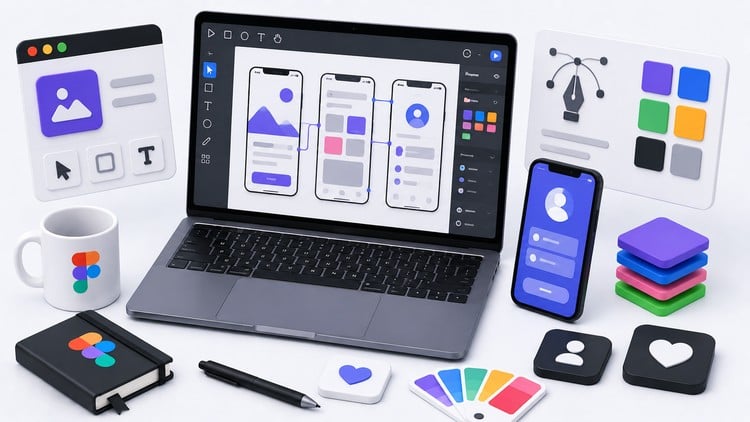 UI/UX Design & Figma Mastery: Product Design Tests