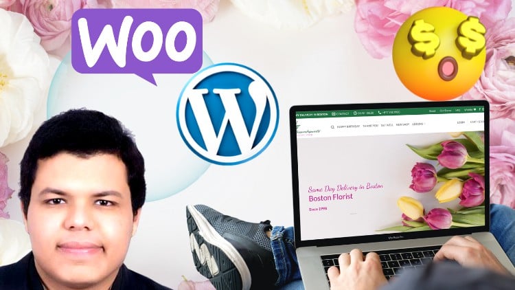 Woo-Commerce Flower Dropshipping Masterclass- WordPress
