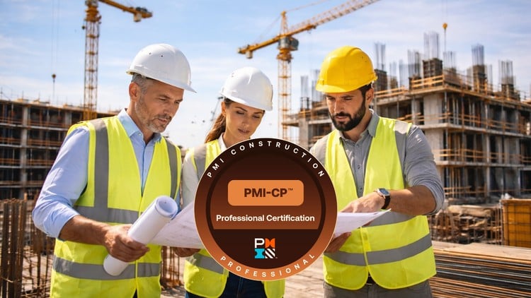 PMI-CP Construction Professional Prep Course- (videos+exams)