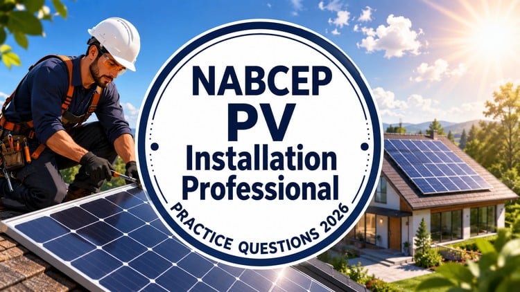NABCEP PV Installer Certification Practice Exams 2026l