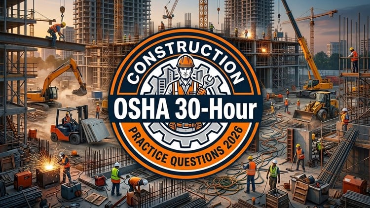 OSHA 30-Hour Construction Practice Test 2026