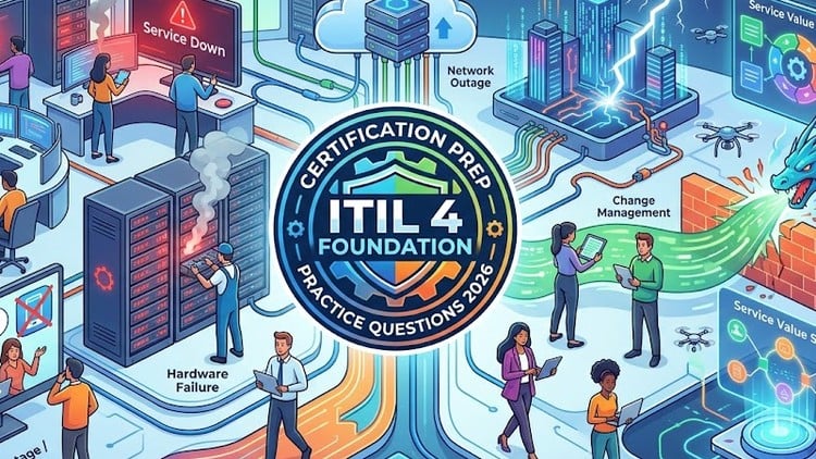 ITIL 4 Foundation Practice Exam:Pass the 2026 Certification