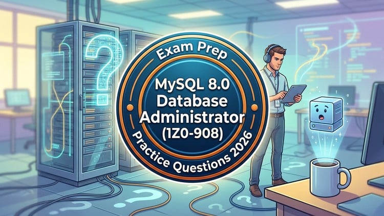 MySQL 8.0 Database Administrator Exam (1Z0-908) 2026