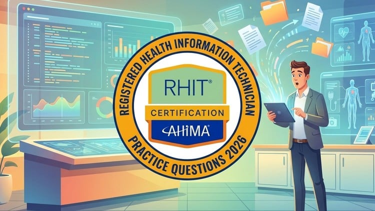 AHIMA RHIT Exam 2026:6 Full Length Practice Tests