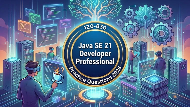 Java SE 21 Developer Professional 1Z0-830 Practice Test 2026