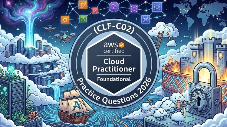 AWS Certified Cloud Practitioner (CLF-C02):6 Practice Tests
