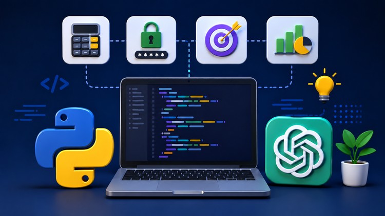 Learn Python Fast with ChatGPT: Build 4 Projects