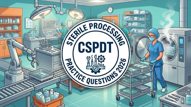 CSPDT Exam Prep: 2026 Sterile Processing Practice Tests
