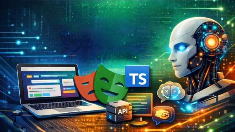 Playwright using TypeScript with AI – Web&API for beginners