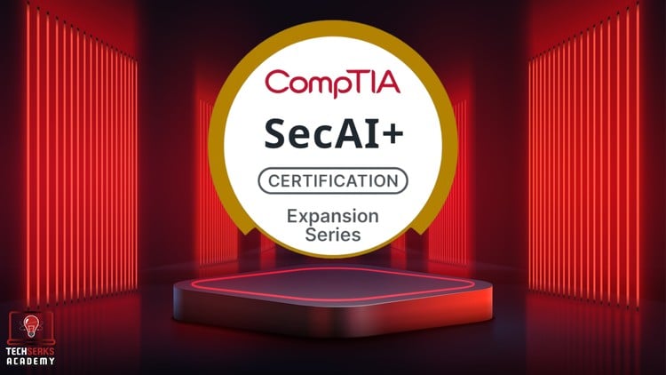 CompTIA SecAI+ CY0-001 | Practice Exams 2026 | 900 Questions