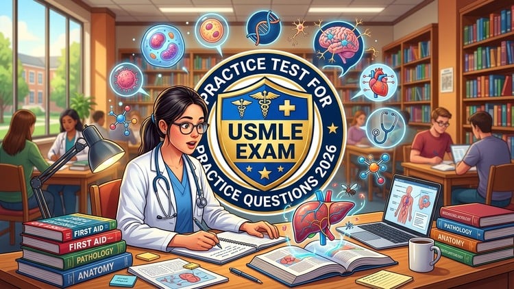 6 Full Length Practice Tests For USMLE Exam 2026