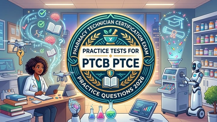 Practice Tests 2026 For PTCB, PTCE Exam