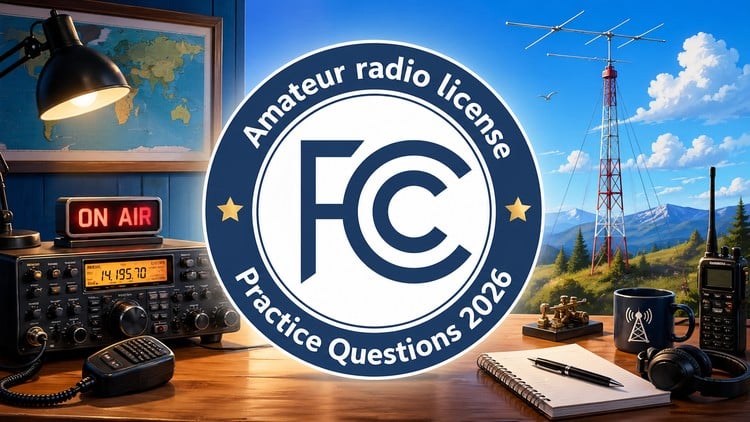FCC Amateur Radio License Prep 2026: Practice Tests