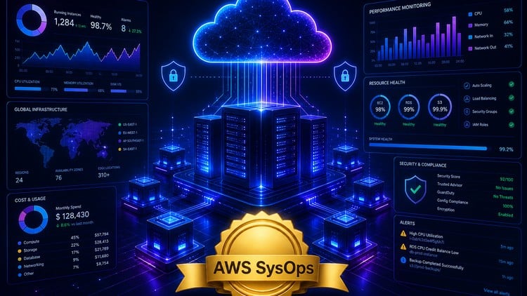 AWS Certified SysOps Practice Exams | SOA-C02 | 945Qs | 2026