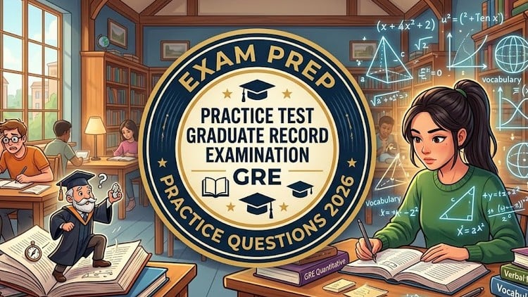 Practice Test For Graduate Record Examination GRE Exam 2026