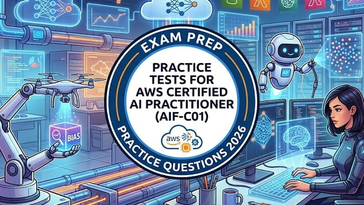 Prepare For AWS AI Practitioner Exam 2026: 6 Practice Tests