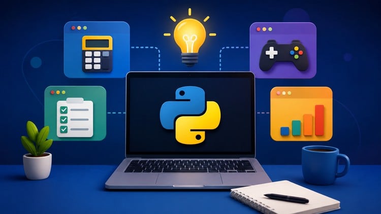 Python for Beginners: Learn Coding with 4 Projects