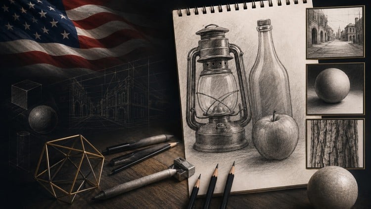 The Complete Drawing & Sketching Masterclass