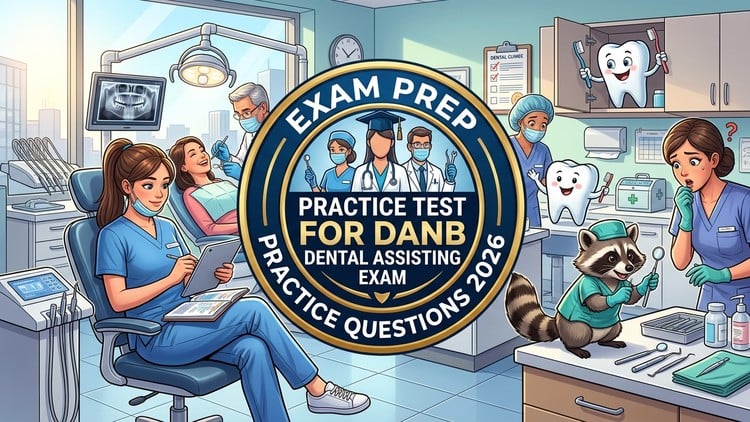 Practice Tests For DANB Dental Assisting (RHS & CDA) 2026