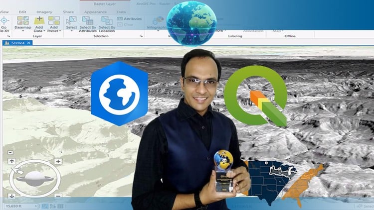 ArcGIS Pro vs QGIS Level 2: Map Editing, Database & Web GIS