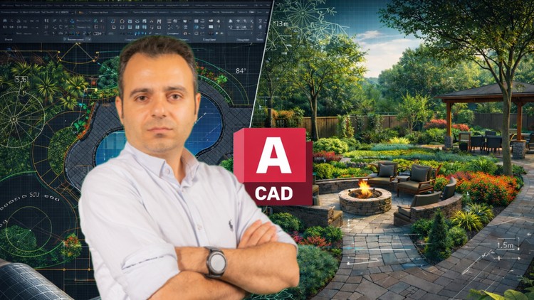 AutoCAD Landscape Design Pro: Site Plans to Final Sheets