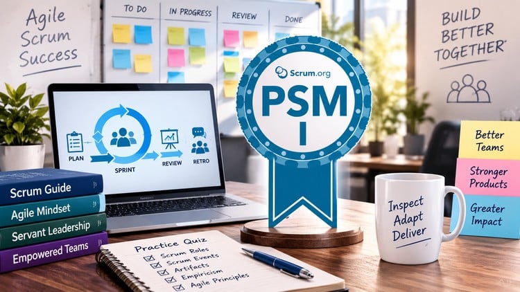 Professional Scrum Master PSM I Practice Exams + Answers