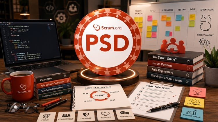 Professional Scrum Developer PSD I Practice Exams + Answers