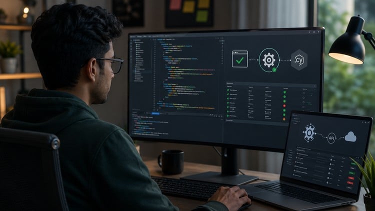 QA Automation Testing: Selenium, Cypress & API Exams