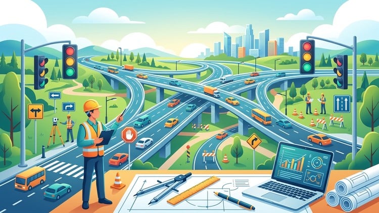 Practice Tests For PE Civil Transportation Exam 2026