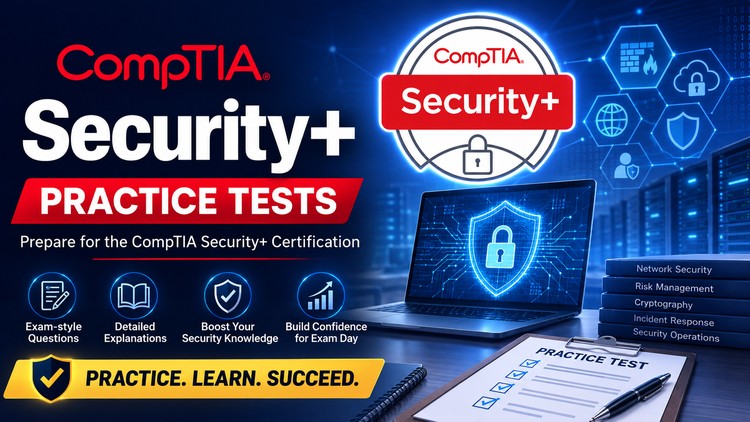 CompTIA Security+ Certification Practice Test 500+ Questions