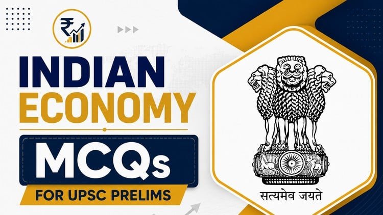 Economy MCQs for UPSC CSE and State PCSs in Hindi