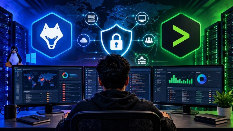 COMPLETE SOC SIEM COURSE : MASTER WAZUH & SPLUNK