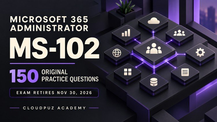 Read more about the article Microsoft 365 MS-102: 150 Practice Questions