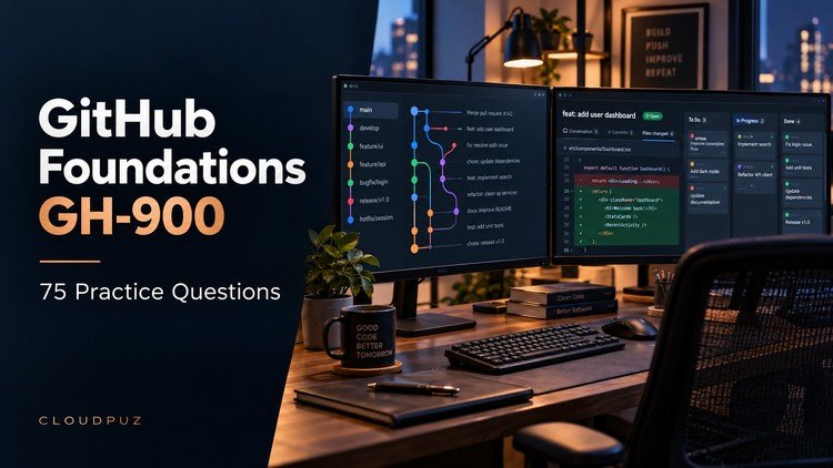 Read more about the article GitHub Foundations GH-900: 75 Practice Questions