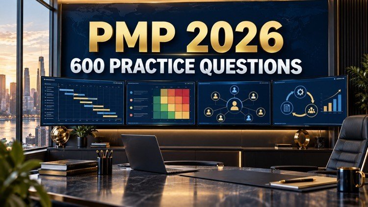 PMP 2026 Practice Exams: 600 Questions