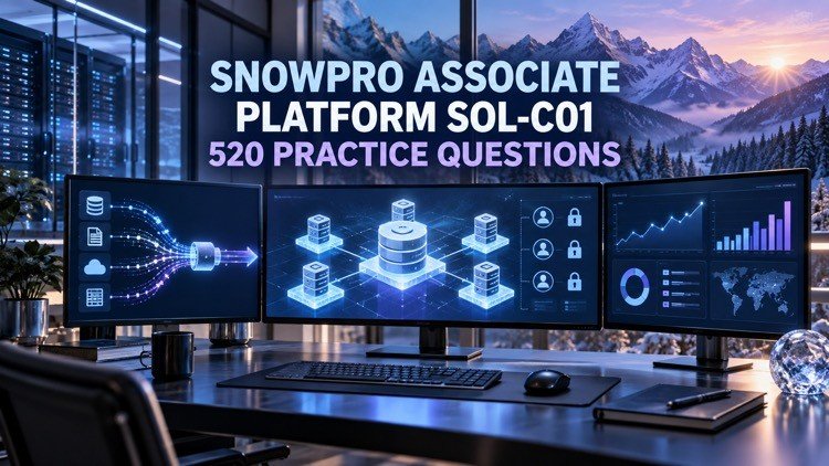 Read more about the article SnowPro Associate Platform SOL-C01: 520 Questions