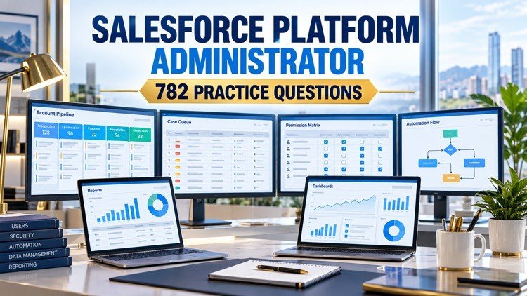 Salesforce Platform Administrator: 782 Practice Questions