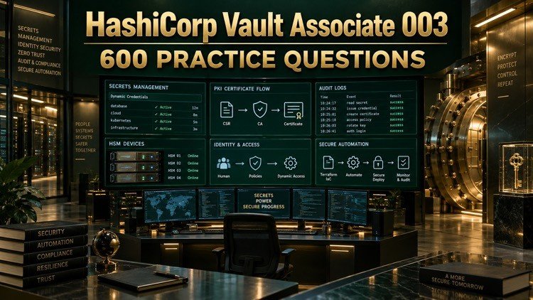 Vault Associate 003 Practice Exams: 600 Questions