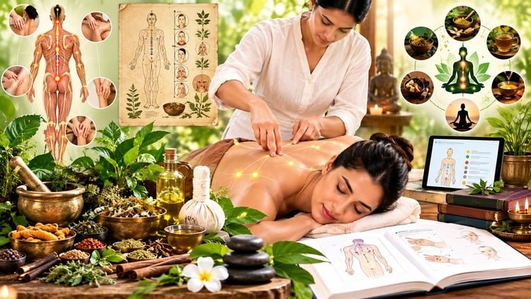 Comprehensive Marma Therapy & Ayurvedic Healing Protocols